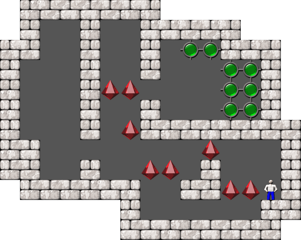 Sokoban Simple collection level 32